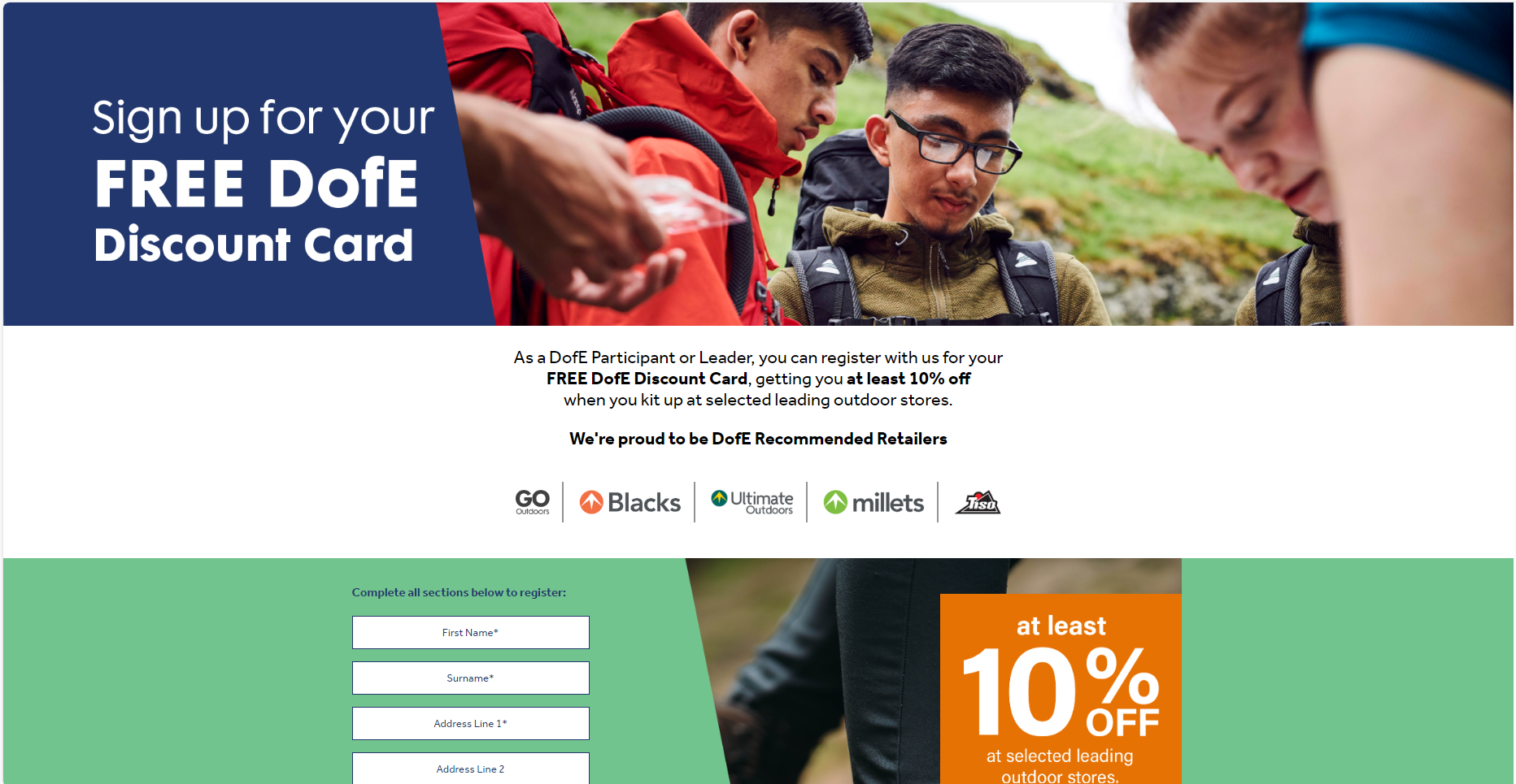 How do I get my DofE Card? DofE